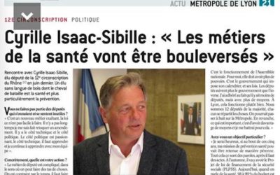 Cyrille Isaac-Sibille : « Les métiers de la santé vont être bouleversés »