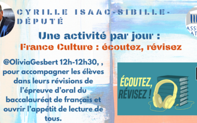 Une activité par jour.