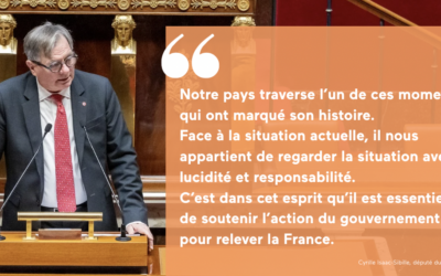 LETTRE SUITE A L’ANNONCE DU VOTE DE CONFIANCE PAR FRANÇOIS BAYROU LE 8 SEPTEMBRE 2025